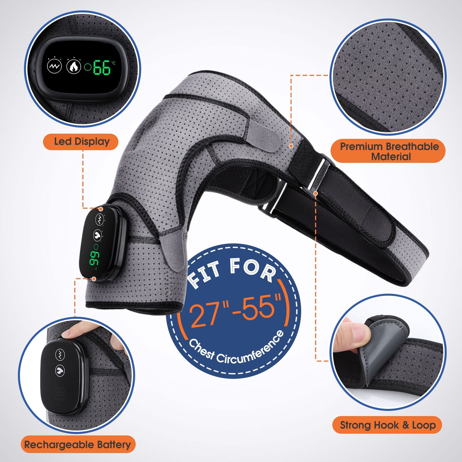 Axis Thermal-Kinetic Shoulder Stabiliser Axis Rehab