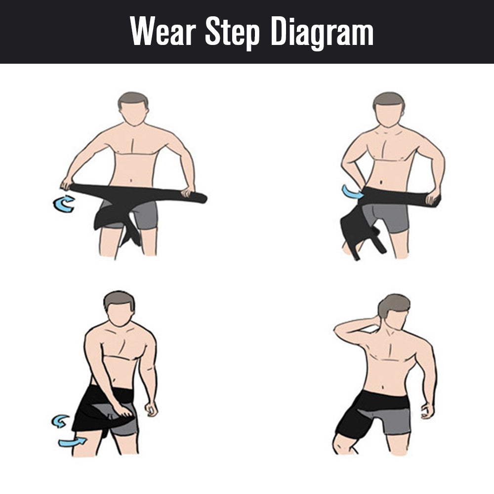 Axis Hip & Groin Support Wrap | Compression for Active Recovery Axis Rehab