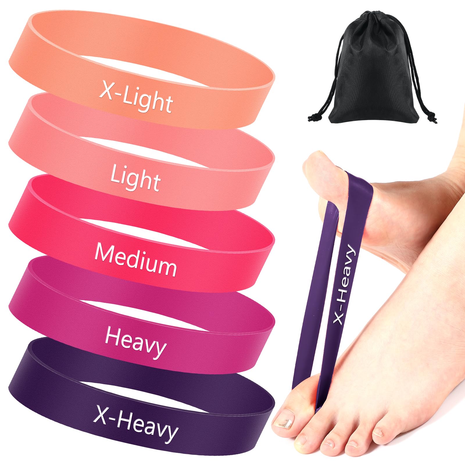 Axis Hallux Valgus Alignment Bands (Set of 5) Axis Rehab